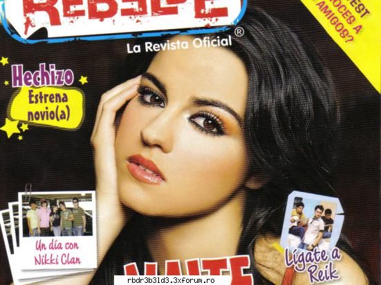 Scannuri reviste - i_luv_rebelde - Mayte