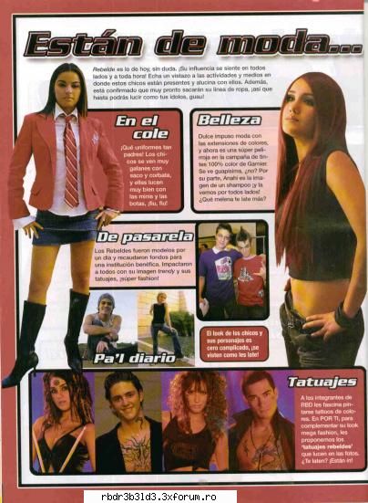 Scannuri reviste - anytta - Dulce Maria
